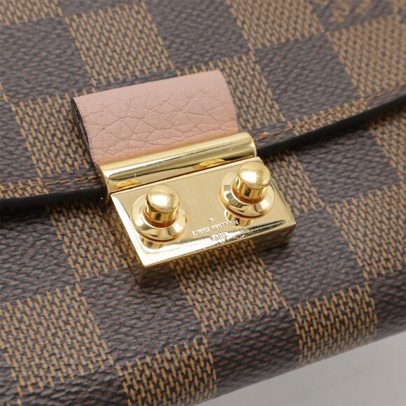 LOUIS VUITTON Pink Damier Shoulder Bag - Picture 5 of 10